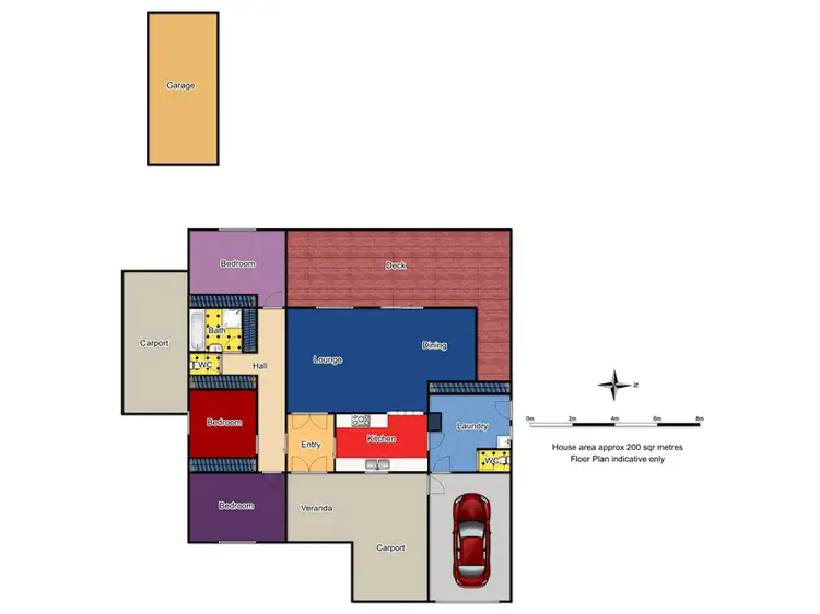 Floorplan of Homely house listing, 75 Cecil Road, Orange NSW 2800
