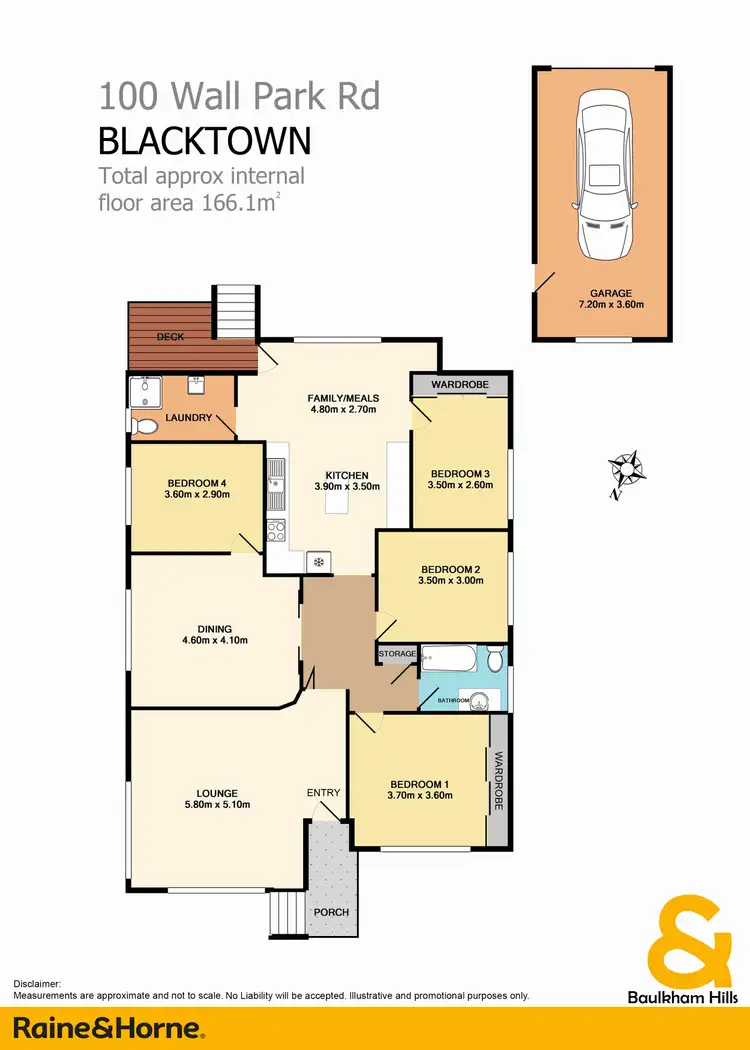 Floorplan of Homely house listing, 100 Wall Park Avenue, Blacktown NSW 2148
