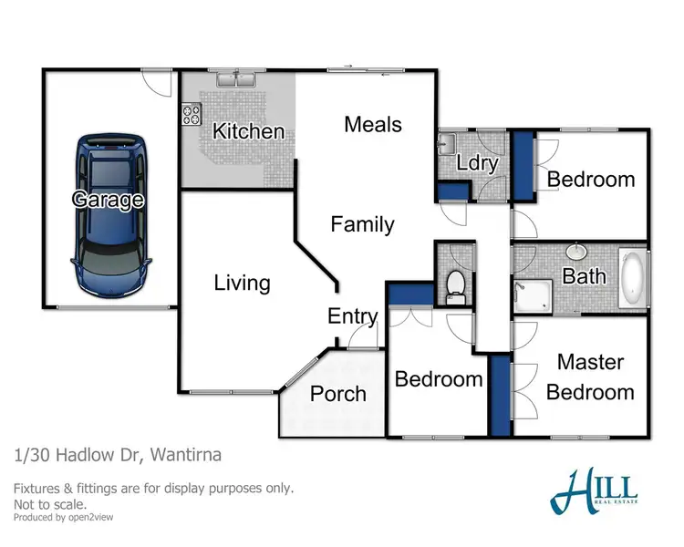 Floorplan of Homely unit listing, 1/30 Hadlow Drive, Wantirna VIC 3152