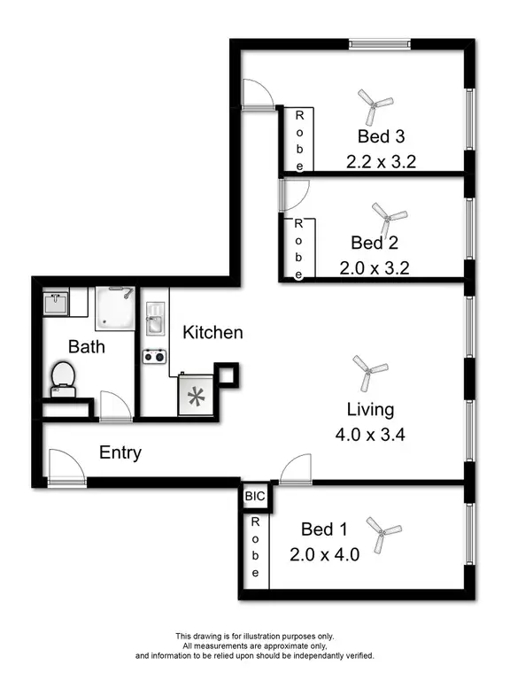 Floorplan of Homely house listing, 902/ 23 King William Street, Adelaide SA 5000
