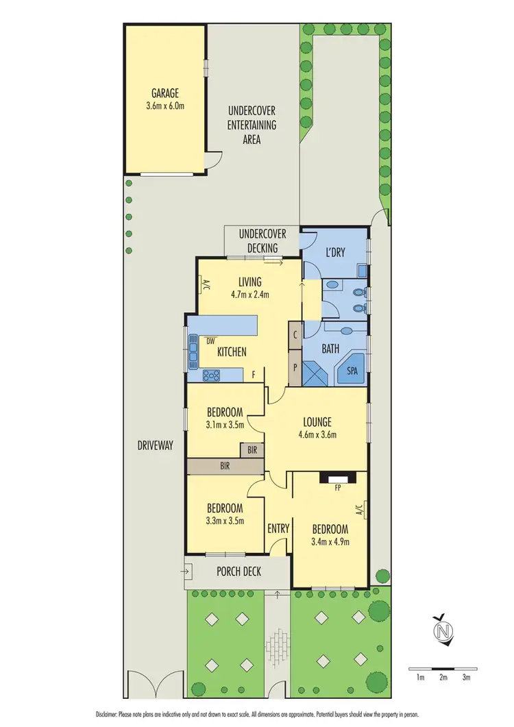 Floorplan of Homely house listing, 6 Gordon Parade, Yarraville VIC 3013