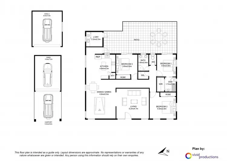 Floorplan of Homely house listing, 32 - 34 Nirimba, Slacks Creek QLD 4127