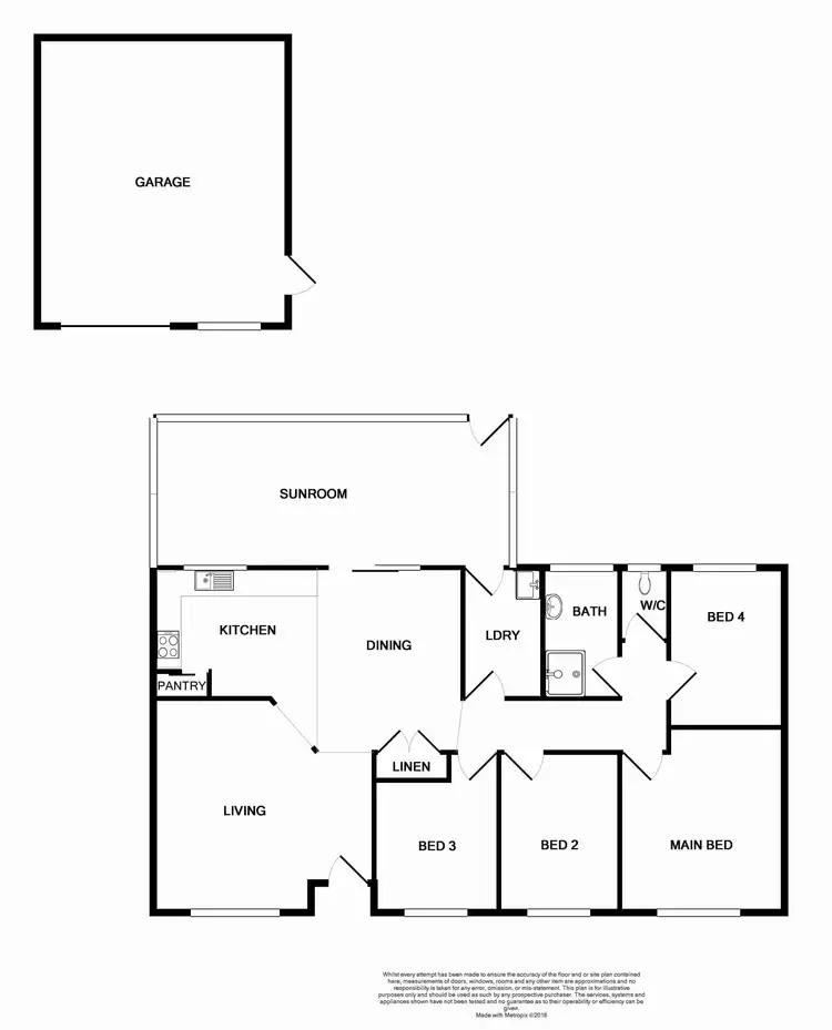 Floorplan of Homely house listing, 18 Bottlebrush Close, Metford NSW 2323