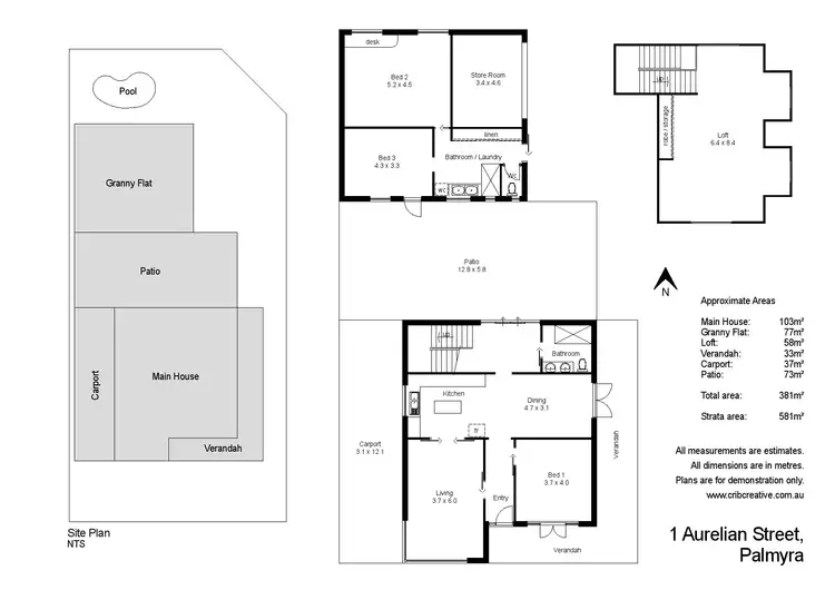 Floorplan of Homely house listing, 1 Aurelian Street, Palmyra WA 6157
