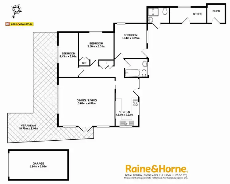 Floorplan of Homely house listing, 352 Beach Road, Batehaven NSW 2536