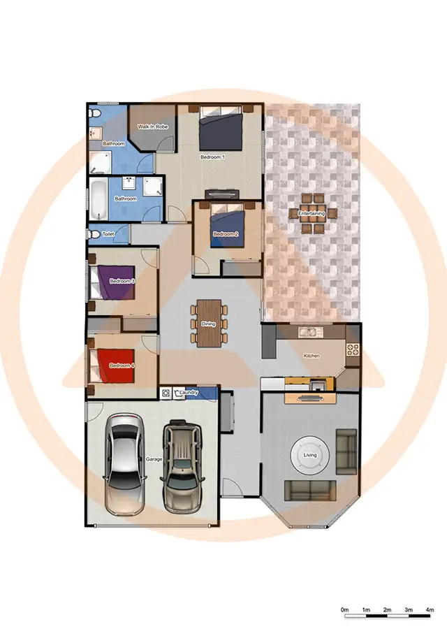 Floorplan of Homely house listing, 25 Hurst St, Crestmead QLD 4132