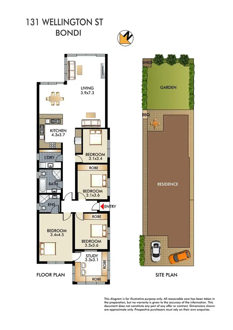 Floorplan of Homely house listing, 131 Wellington Street, Bondi Beach NSW 2026