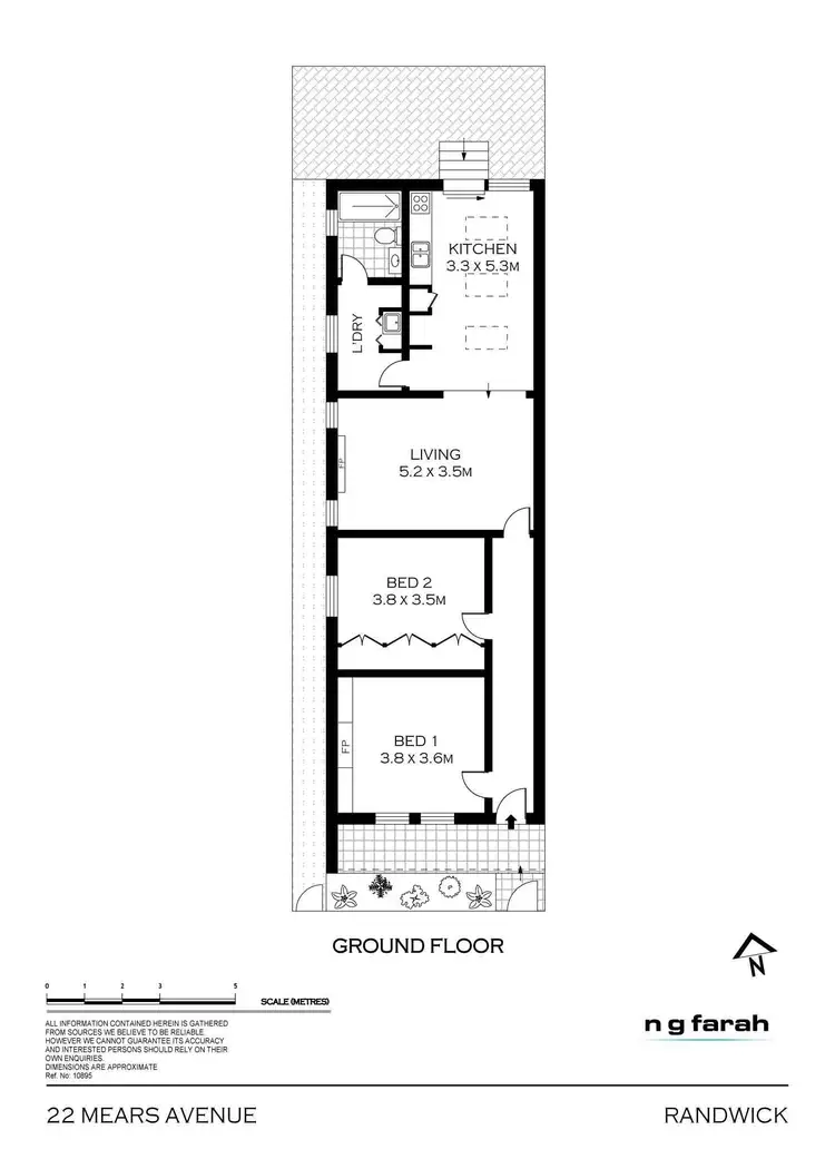 Floorplan of Homely house listing, 22 Mears Avenue, Randwick NSW 2031