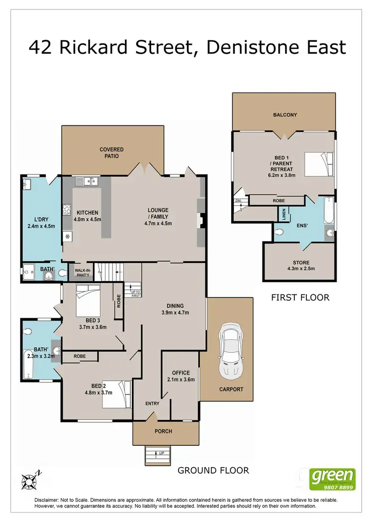 Floorplan of Homely house listing, 42 Rickard Street, Denistone East NSW 2112