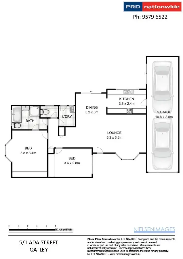 Floorplan of Homely villa listing, 5/1-5 Ada Street, Oatley NSW 2223
