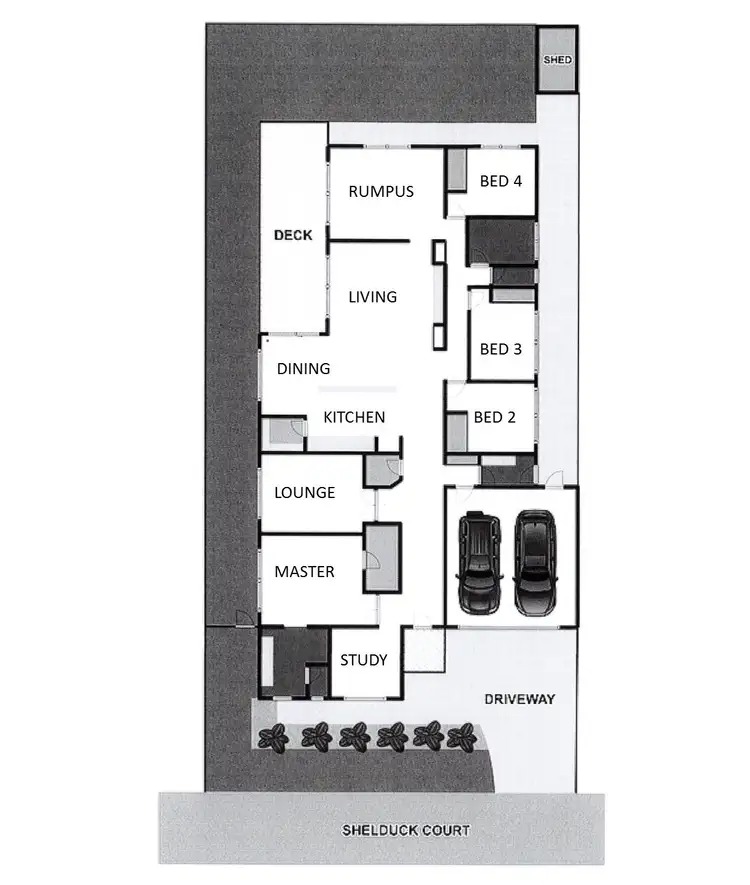 Floorplan of Homely house listing, 13 Shelduck Court, Lara VIC 3212