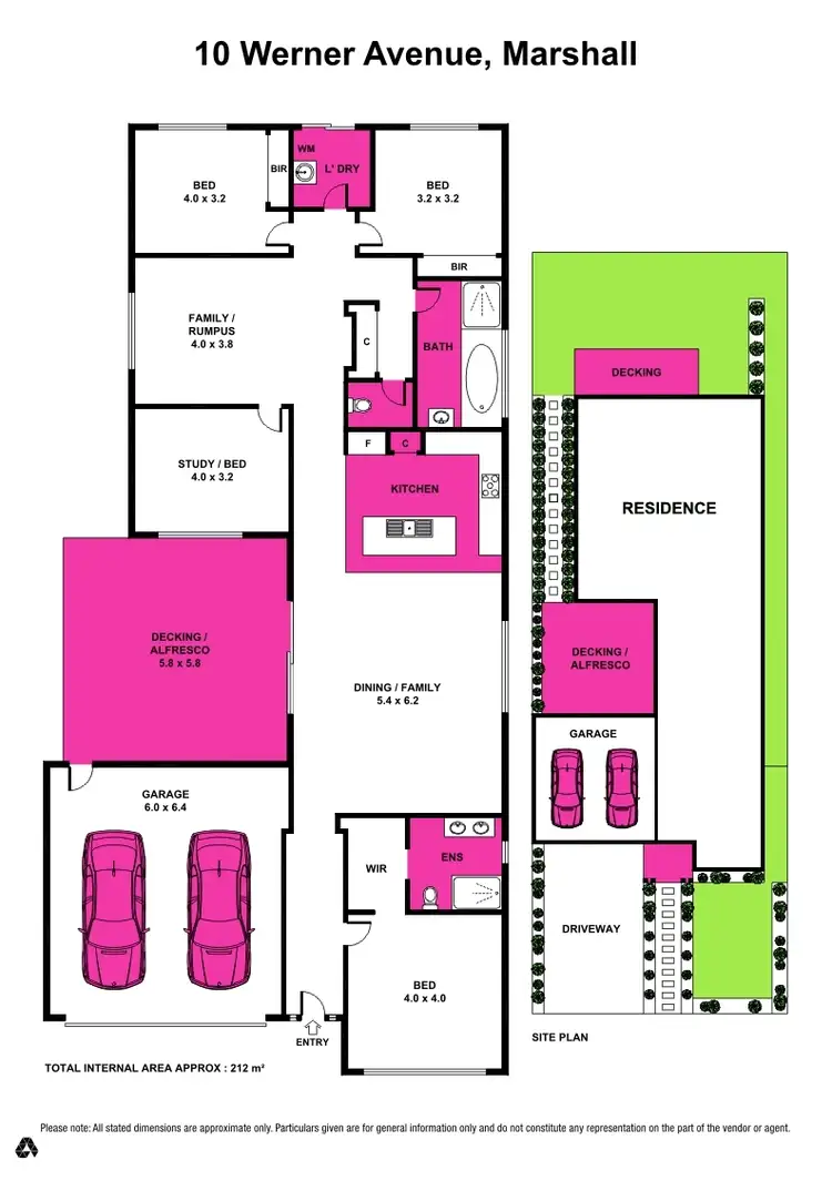 Floorplan of Homely house listing, 10 Werner Avenue, Marshall VIC 3216