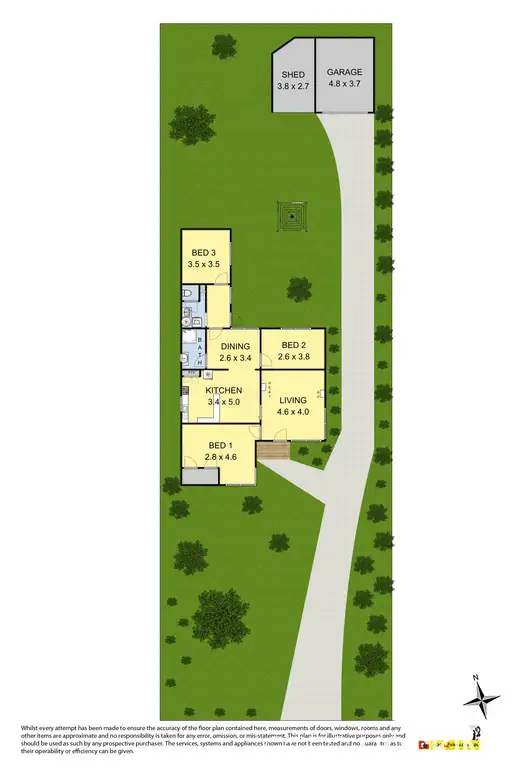 Floorplan of Homely house listing, 28 Stenhouse Avenue, Brooklyn VIC 3012