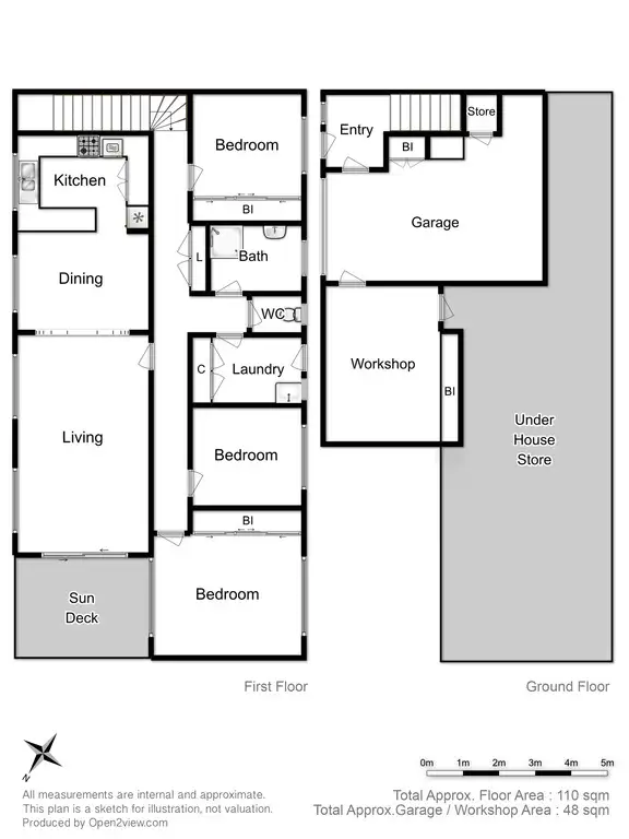 Floorplan of Homely house listing, 6/9 Channel Highway, Kingston TAS 7050