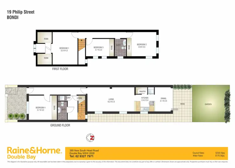 Floorplan of Homely house listing, 19 Philip Street, Bondi NSW 2026