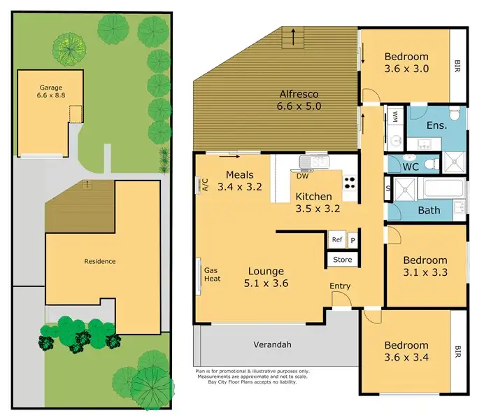 Floorplan of Homely house listing, 5 Fairview Street, Belmont VIC 3216