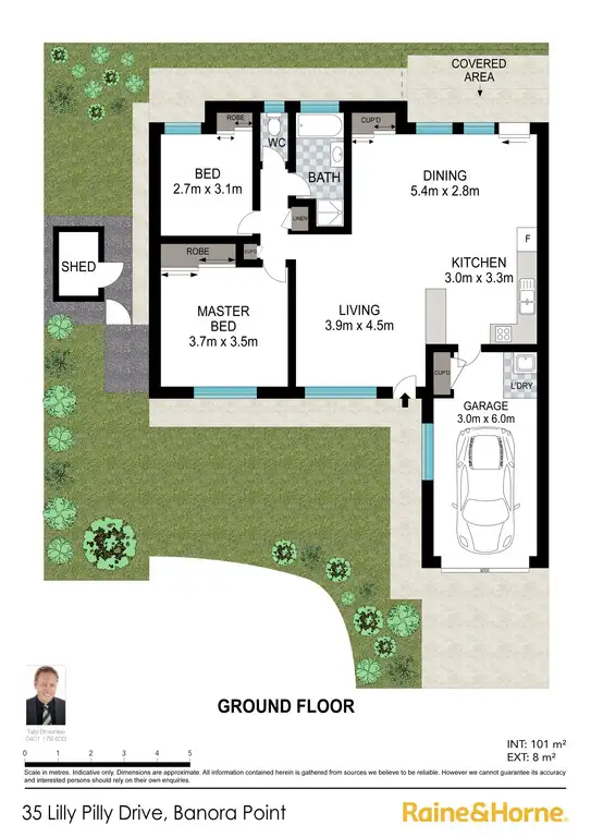 Floorplan of Homely villa listing, 35 Lilly Pilly Drive, Banora Point NSW 2486