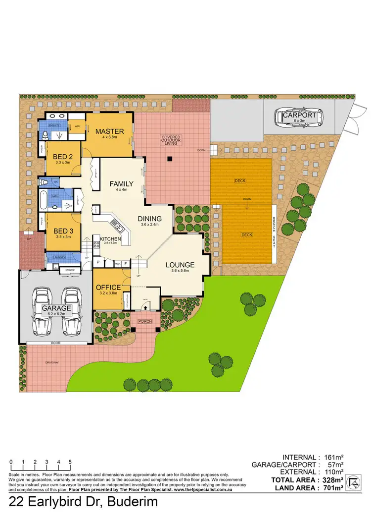 Floorplan of Homely house listing, 22 Earlybird Drive, Buderim QLD 4556