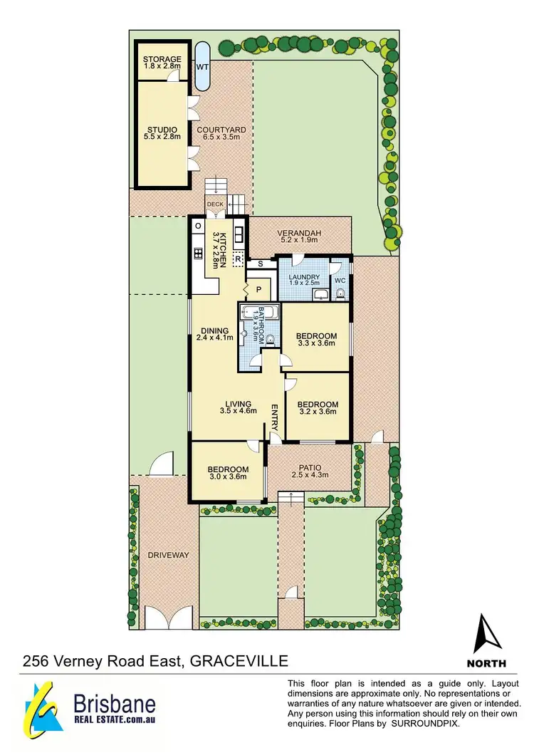 Floorplan of Homely house listing, 256 Verney Road East, Graceville QLD 4075
