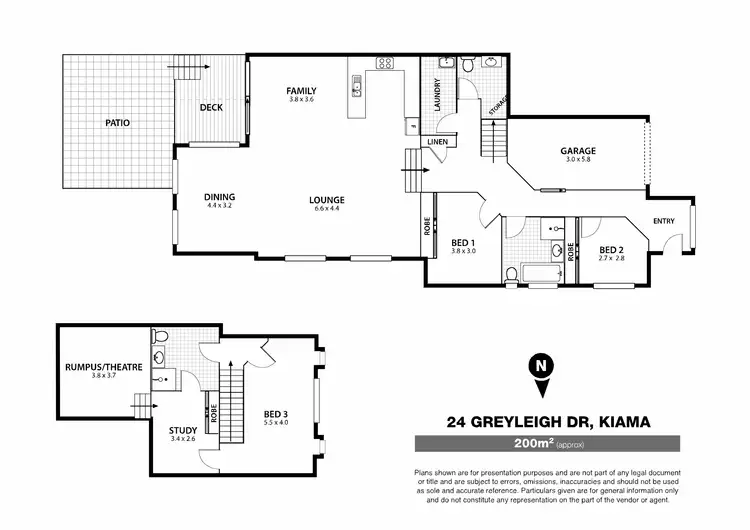 Floorplan of Homely house listing, 25 Greyleigh Drive, Kiama NSW 2533
