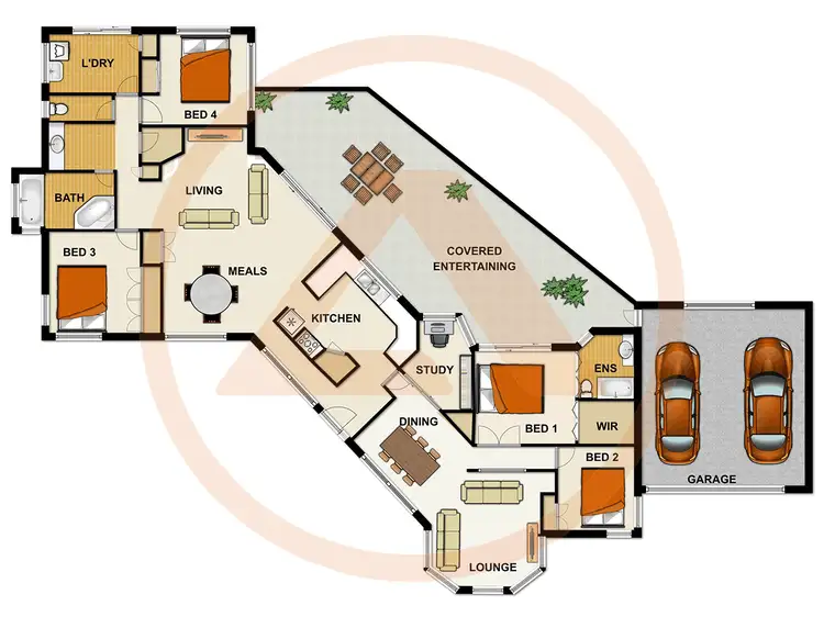 Floorplan of Homely house listing, 1-11 Canterbury Drive, Mundoolun QLD 4285