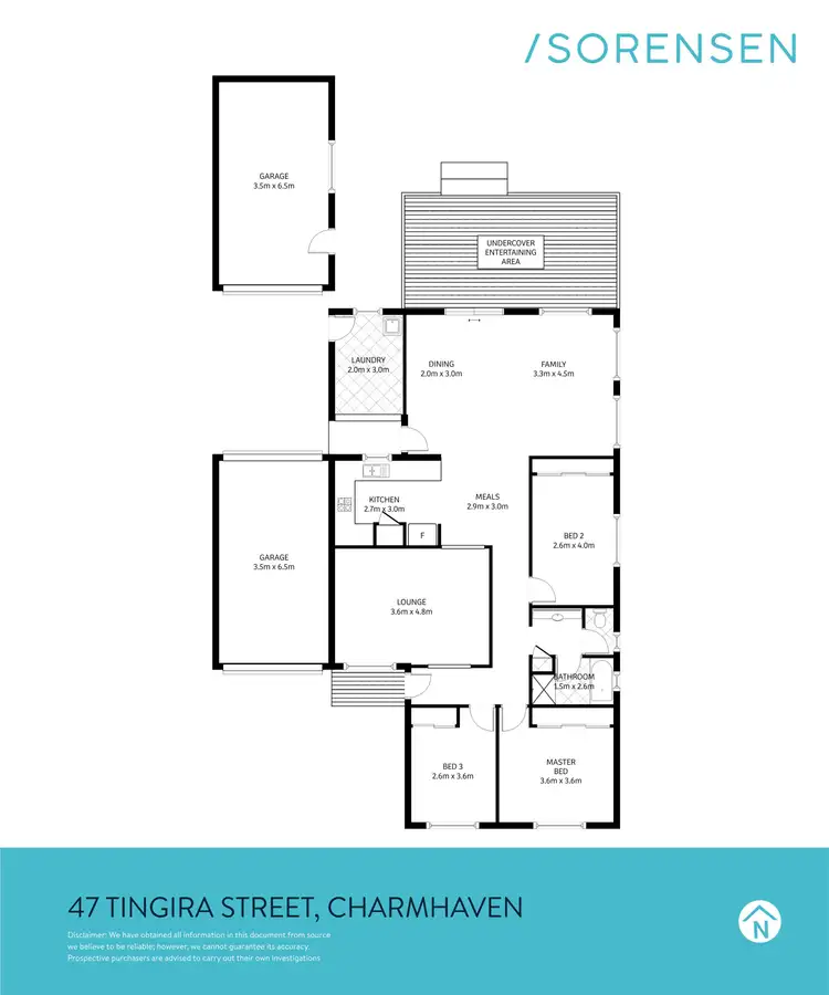 Floorplan of Homely house listing, 47 Tingira Street, Charmhaven NSW 2263