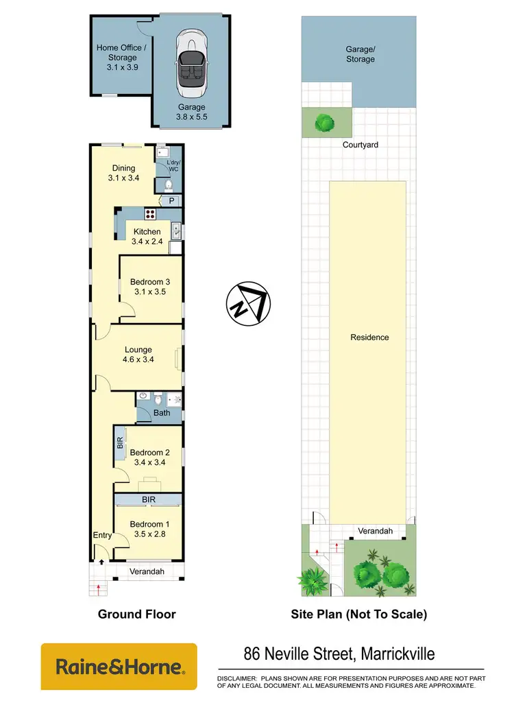 Floorplan of Homely house listing, 86 Neville Street, Marrickville NSW 2204