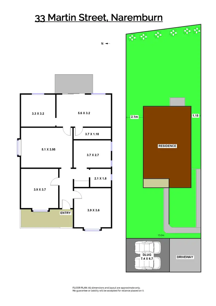 Floorplan of Homely house listing, 33 Martin Street, Naremburn NSW 2065
