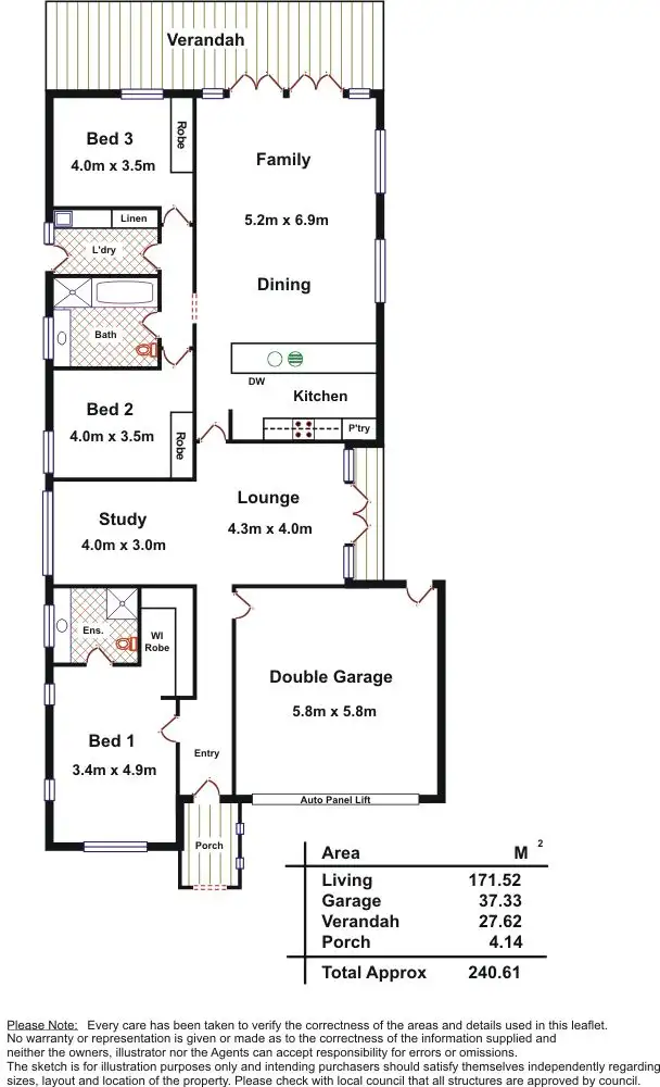 Floorplan of Homely house listing, 47 Sheaoak, Mawson Lakes SA 5095