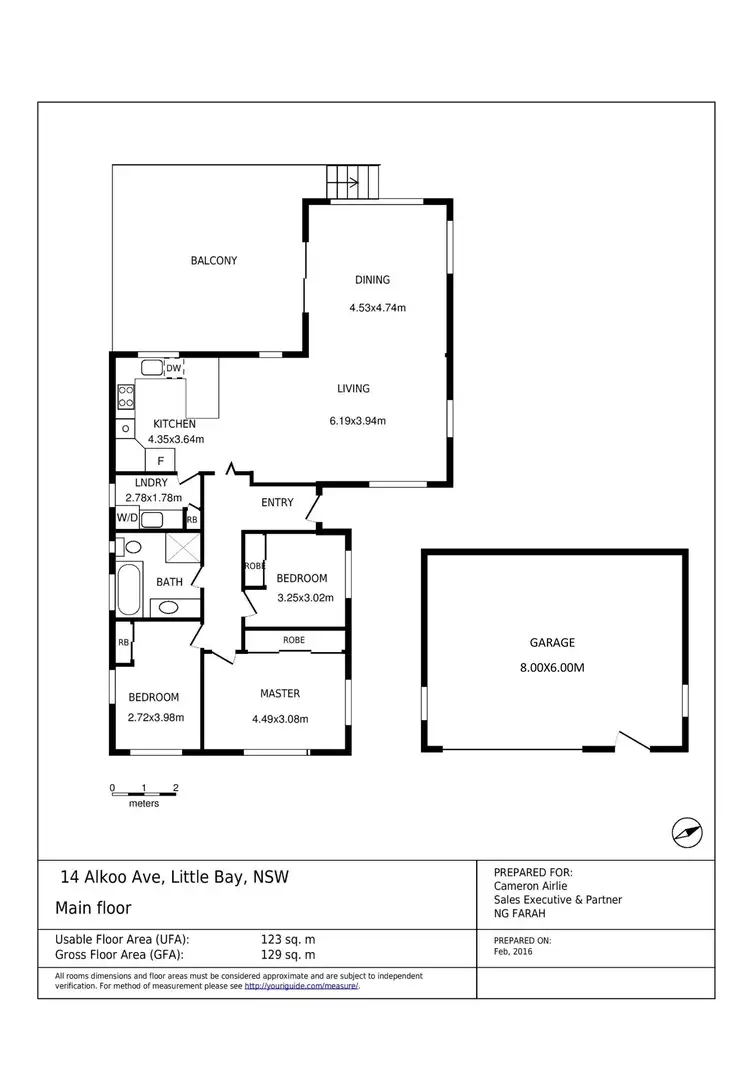 Floorplan of Homely house listing, 14 Alkoo Avenue, Little Bay NSW 2036