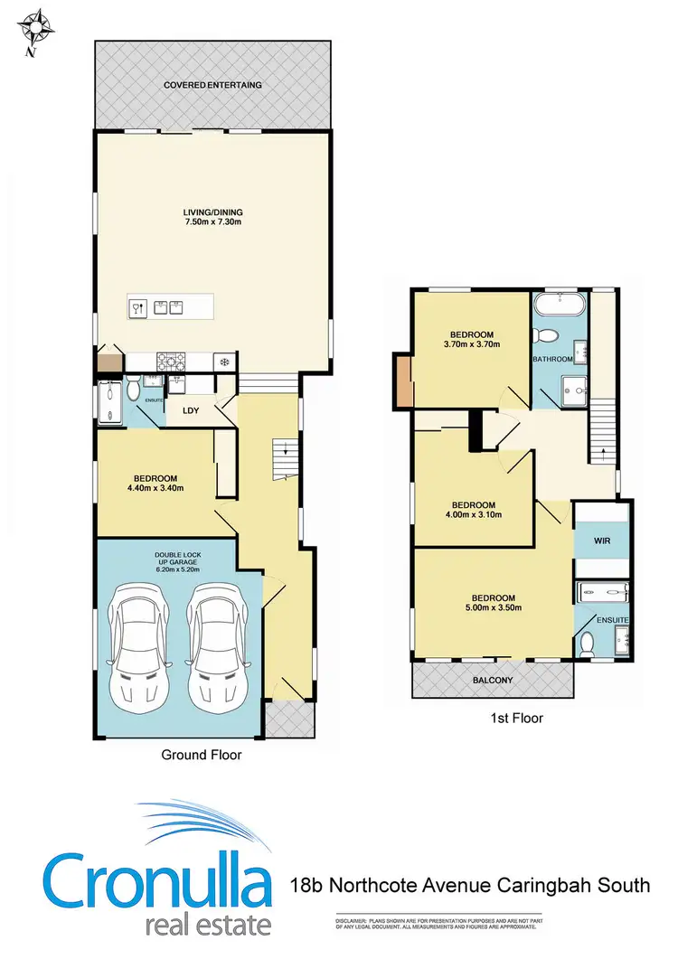 Floorplan of Homely house listing, 18B Northcote Avenue, Caringbah South NSW 2229
