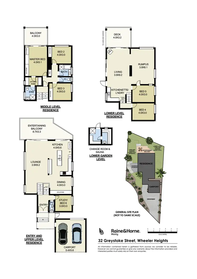 Floorplan of Homely house listing, 32 Greystoke Street, Wheeler Heights NSW 2097