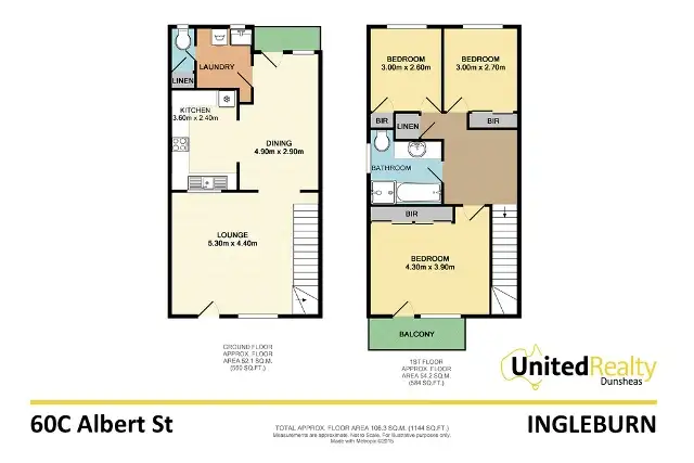 Floorplan of Homely house listing, 60C Albert Street, Ingleburn NSW 2565
