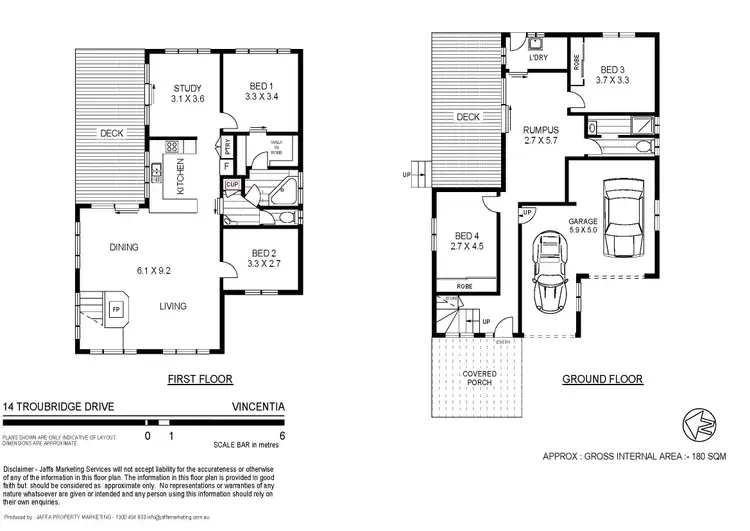 Floorplan of Homely house listing, 14 Troubridge Drive, Vincentia NSW 2540