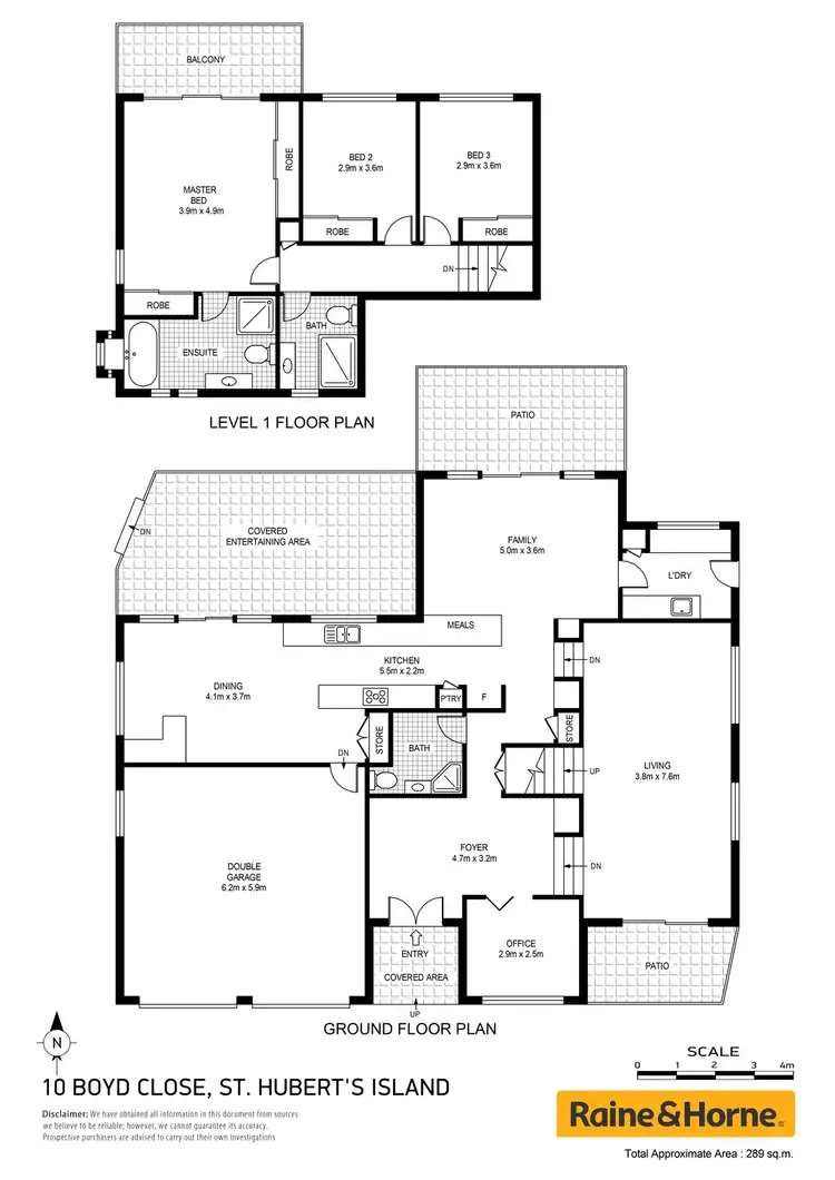 Floorplan of Homely house listing, 10 Boyd Close, St Huberts Island NSW 2257