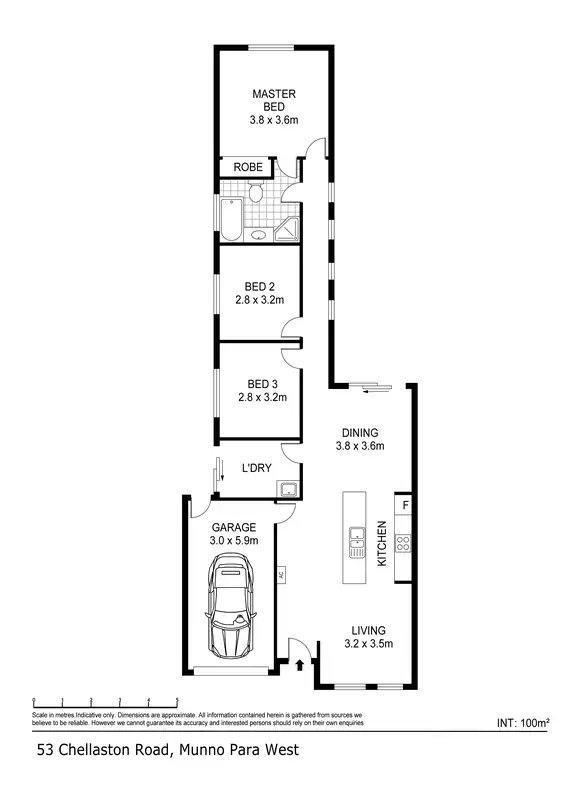 Floorplan of Homely house listing, 53 Chellaston Road, Munno Para West SA 5115