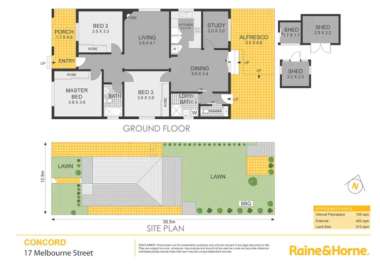 Floorplan of Homely house listing, 17 Melbourne Street, Concord NSW 2137