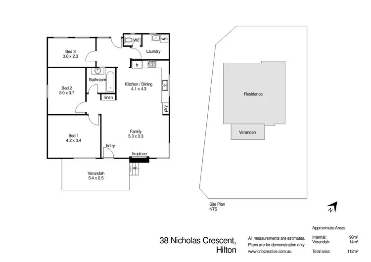 Floorplan of Homely house listing, 38 Nicholas Crescent, Hilton WA 6163
