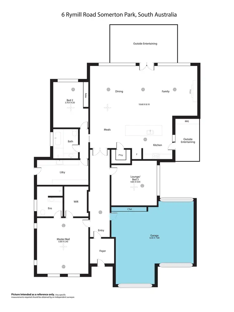 Floorplan of Homely house listing, 6 Rymill Rd, Somerton Park SA 5044