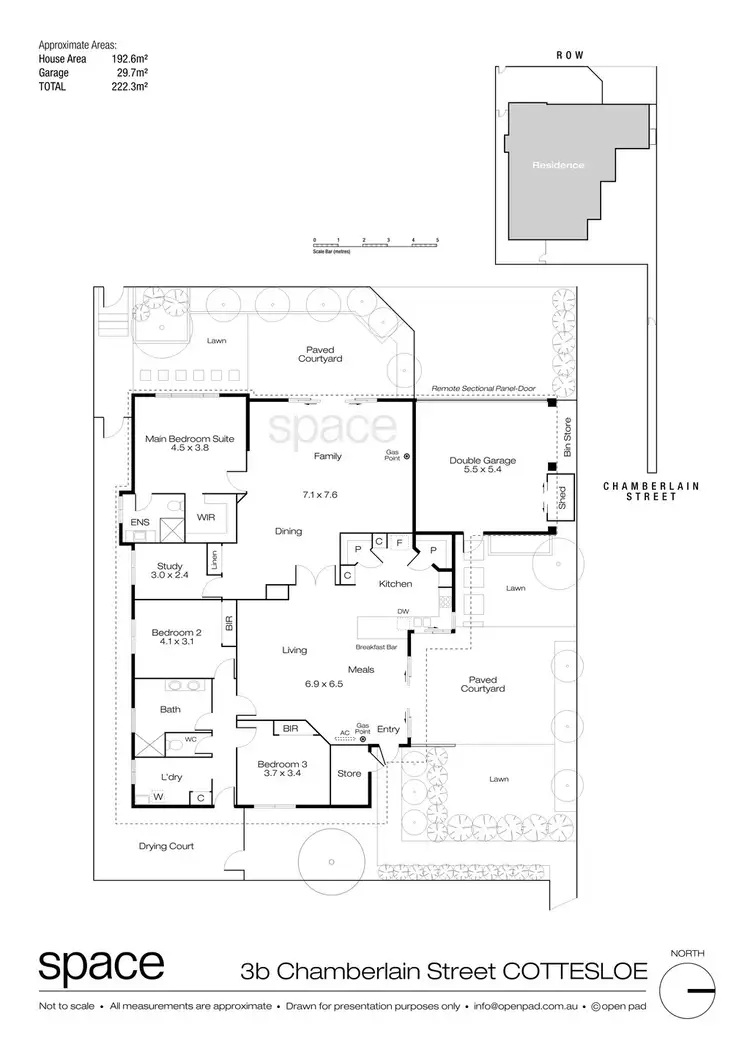Floorplan of Homely house listing, 3B Chamberlain Street, Cottesloe WA 6011