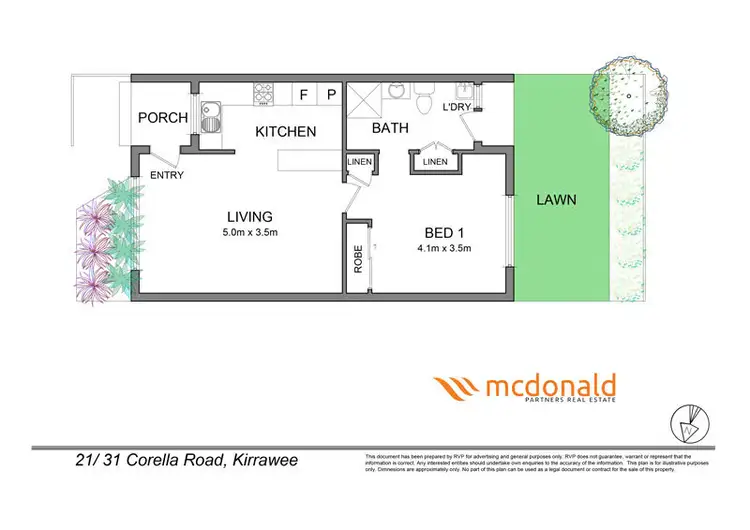 Floorplan of Homely villa listing, 21/29-33 Corella Road, Kirrawee NSW 2232