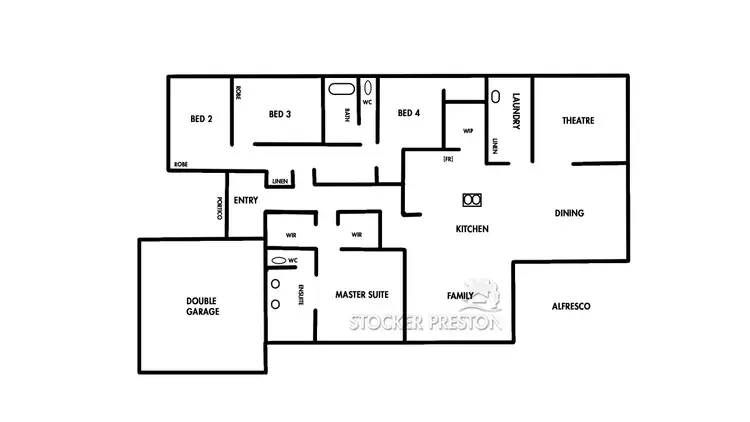 Floorplan of Homely house listing, 6 Hibbertia Terrace, Margaret River WA 6285