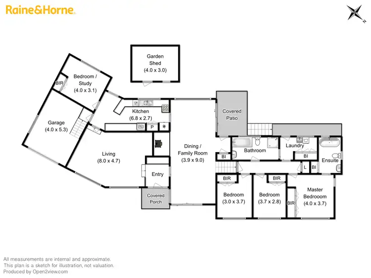 Floorplan of Homely house listing, 9 Amethyst Drive, Blackmans Bay TAS 7052