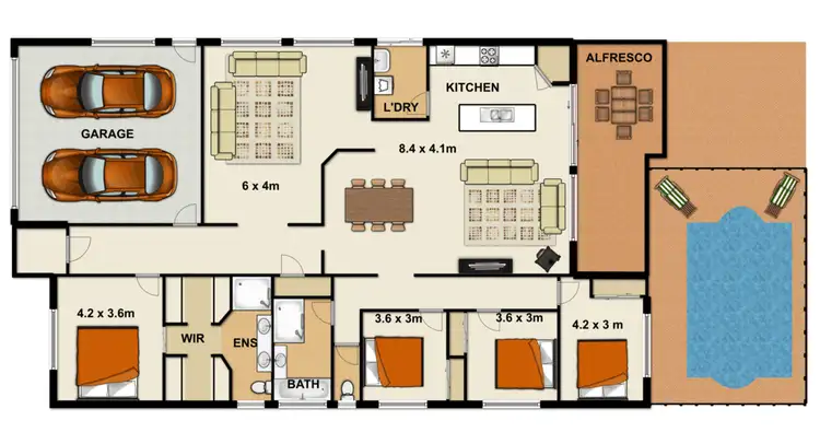 Floorplan of Homely house listing, 30 Richmond Place, Forest Lake QLD 4078