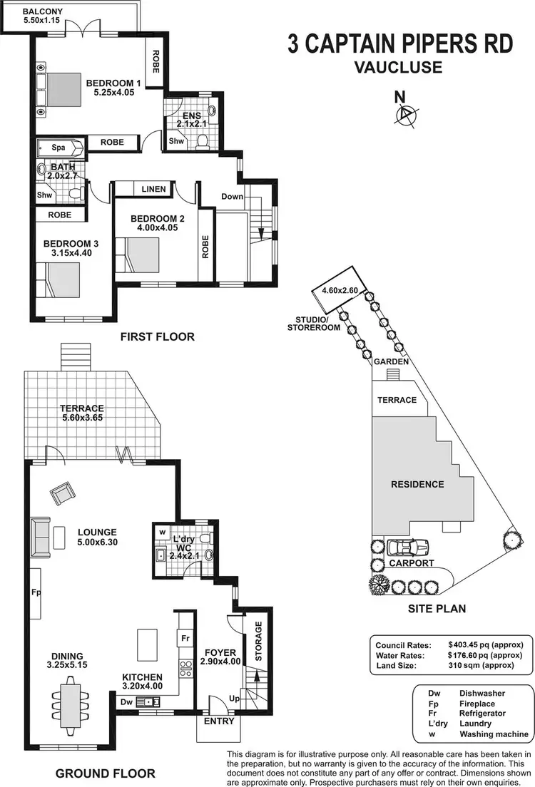 Floorplan of Homely house listing, 3 Captain Pipers Road, Vaucluse NSW 2030