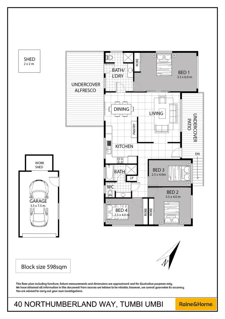 Floorplan of Homely house listing, 40 Northumberland Way, Tumbi Umbi NSW 2261