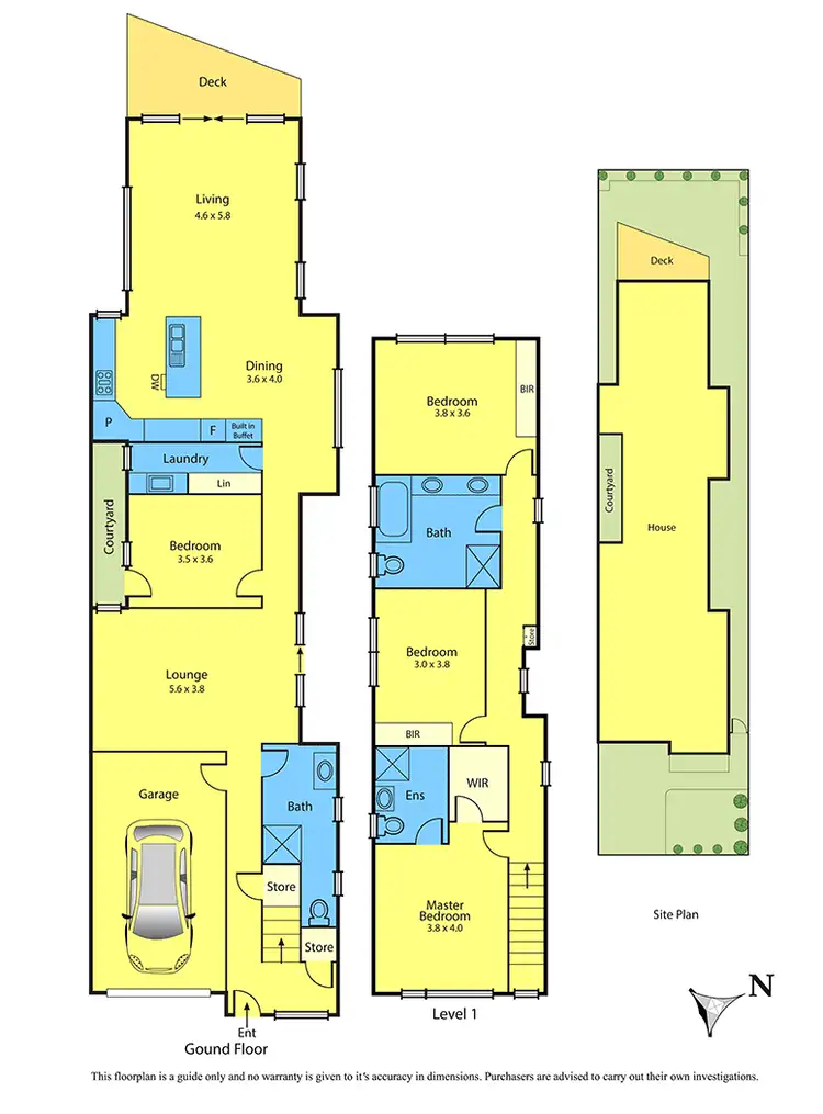 Floorplan of Homely house listing, 2/146 Roberts Street, Yarraville VIC 3013