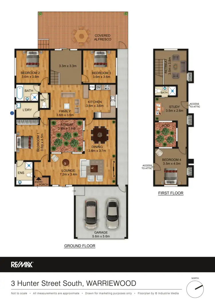 Floorplan of Homely house listing, 3 Hunter St South, Warriewood NSW 2102