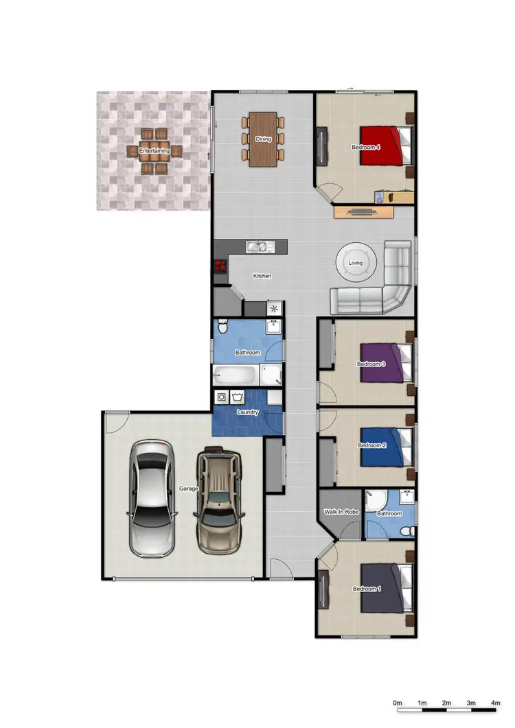 Floorplan of Homely house listing, 22 Airedale Ct, Marsden QLD 4132