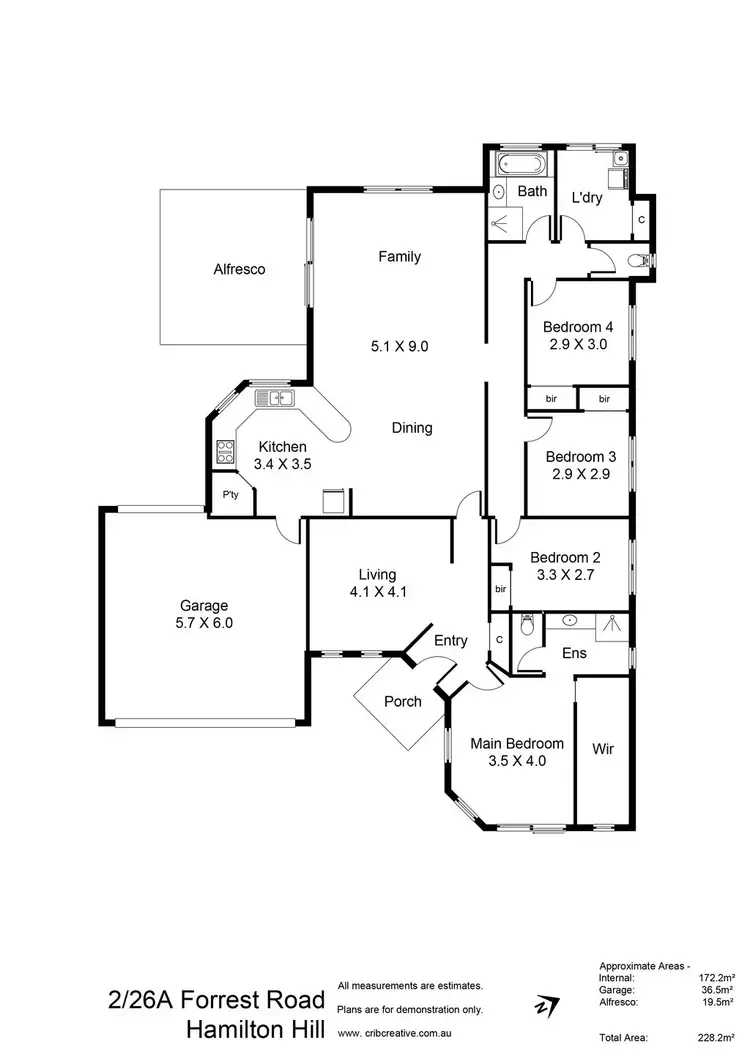 Floorplan of Homely house listing, 2/26A Forrest Road, Hamilton Hill WA 6163